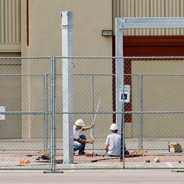 how long can i lease the temporary fence for my construction site or event in Bayview